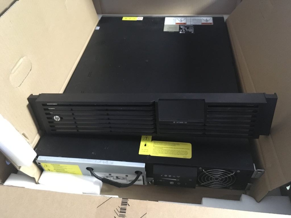 3000W HP R/T3000 G2 2U + MODUŁ BATERYJNY + 30x AKU - 7239901894 ...
