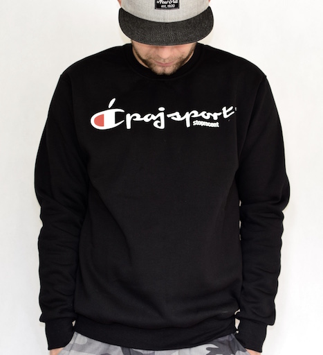 STOPROCENT BLUZA BBK CHAMPION BLACK ĆPAJ SPORT r.L