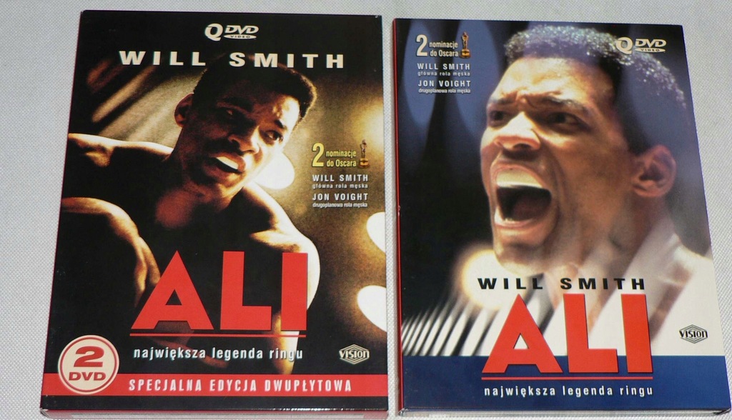 2xDVD - ALI(2001)- W.Smith - polski lektor