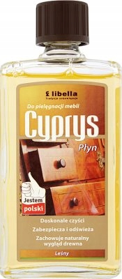 CYPRYS olejek płyn do mebli renowator LIBELLA