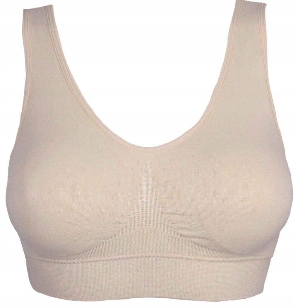 BIUSTONOSZ SPORTOWY PUSH UP usztywniany TOP XL/XXL 