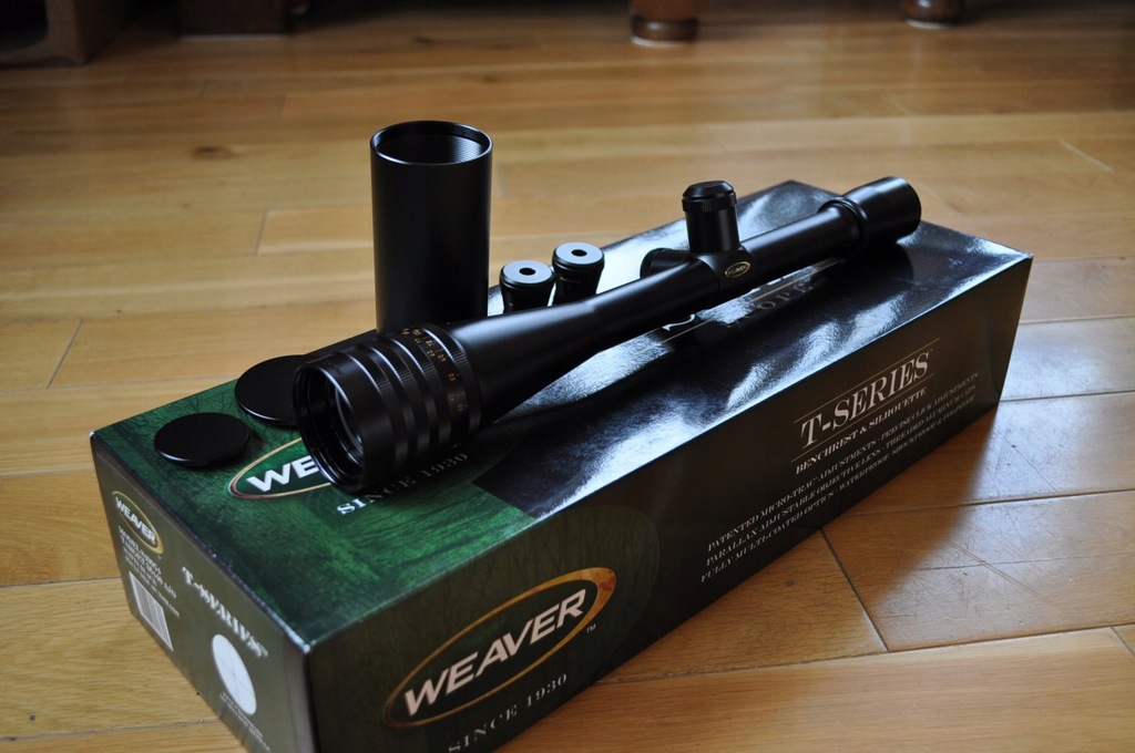 Luneta Weaver T36 36x40 Fine Crosshair 1/8 MOA Dot