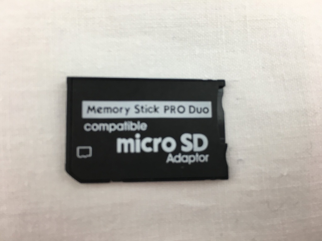 Adapter z microSD na Memory Stick Pro Duo
