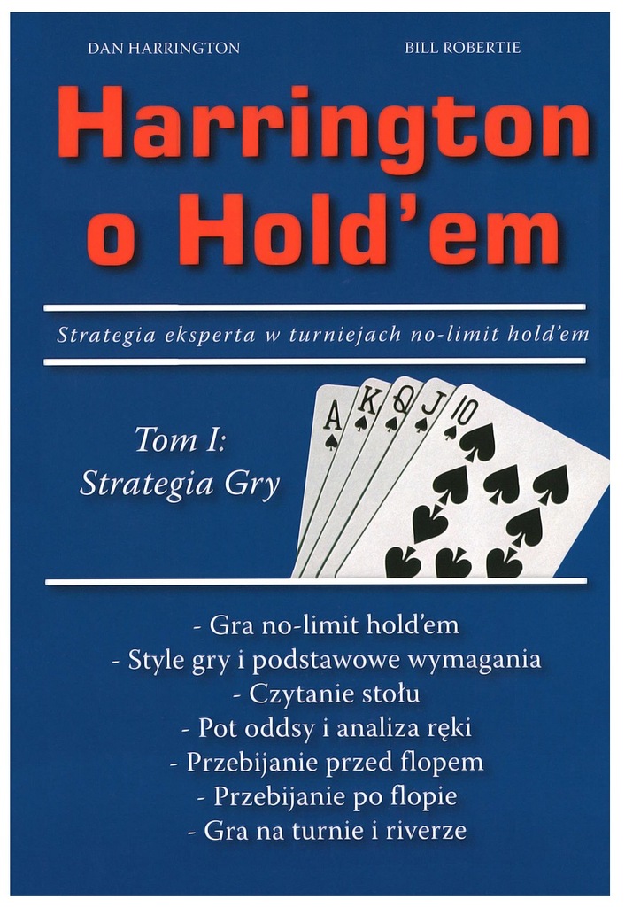 Książka Harrington o Holdem 1 Strategia PL POKER