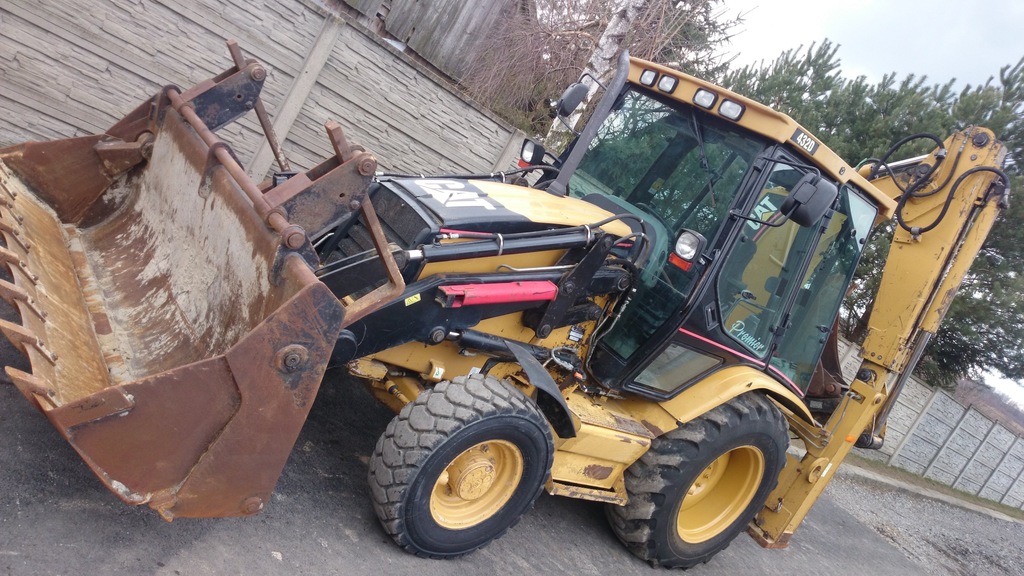 CAT 432D Premier - 2005 r.- cena 105.000 +vat jcb