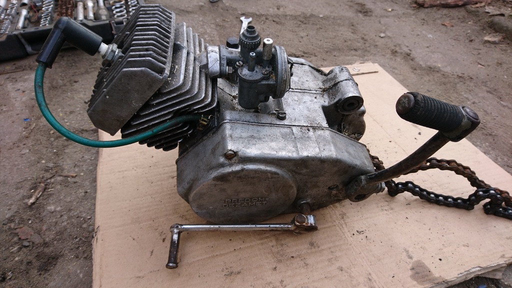 Silnik dezamet 023 romet ogar 205 komar kadet t1