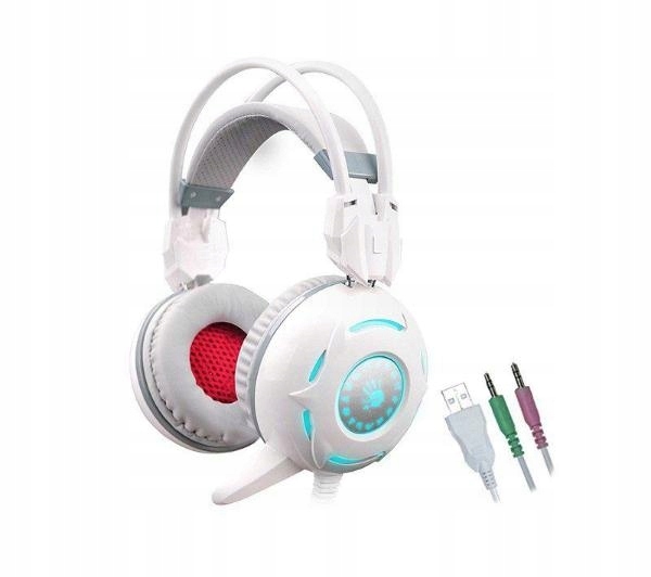 Słuchawki PC A4Tech Bloody G300 GAMINGOWE WHITE - 7446241734 ...
