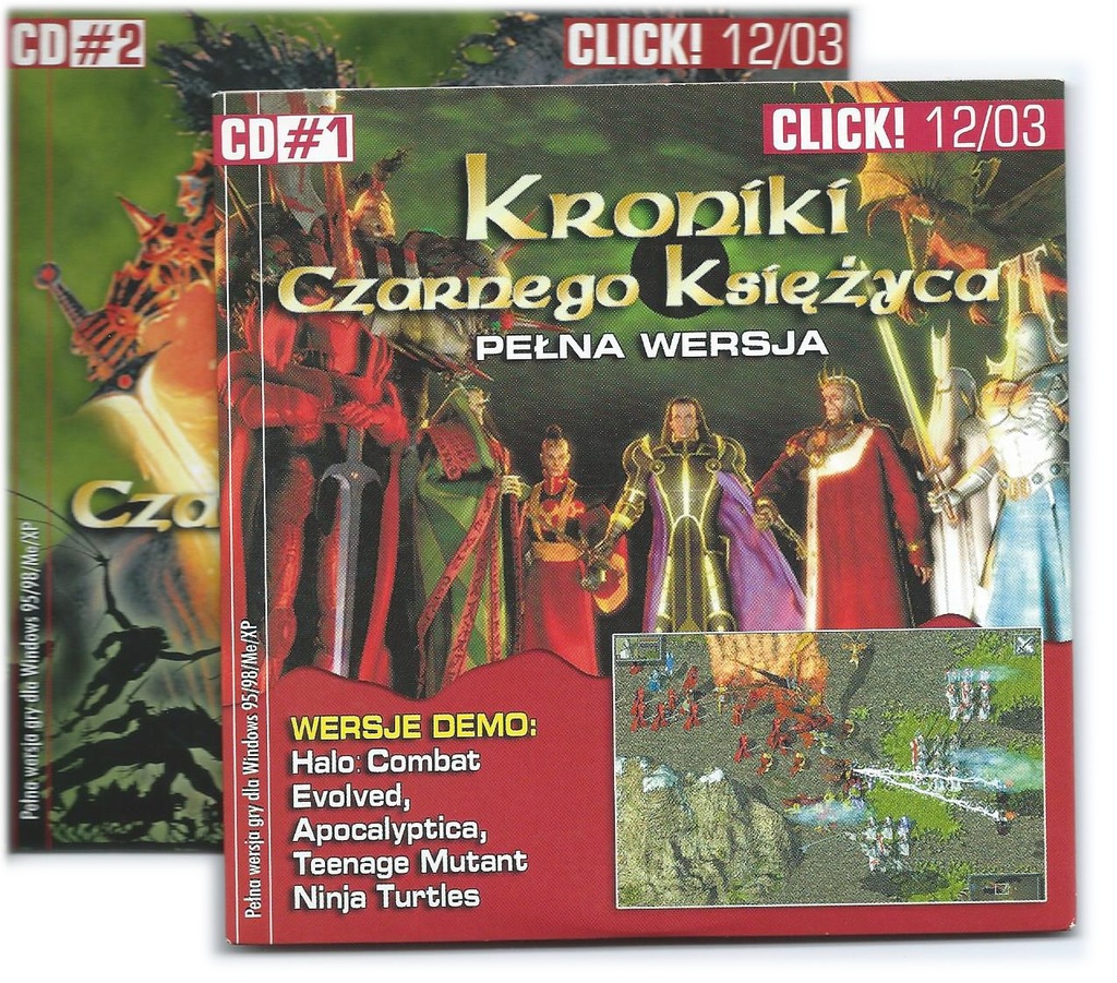 Kroniki Czarnego Księżyca PC PL 2xCD Click! 12/03