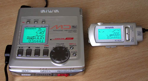 AIWA AM-F80 MDプレーヤー 0345 AIWA AM-F80 MDプレーヤー 0345