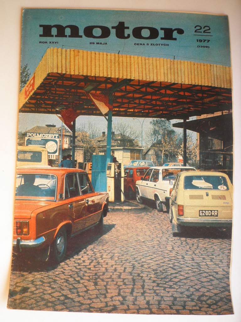 @ MOTOR TYGODNIK NR 22 1977 ROK