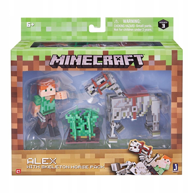 Minecraft Zestaw Alex I Skeleton Horse Kon Oficjalne Archiwum Allegro