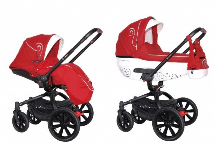 Wózek Coletto Marcello Art 2w1 Red