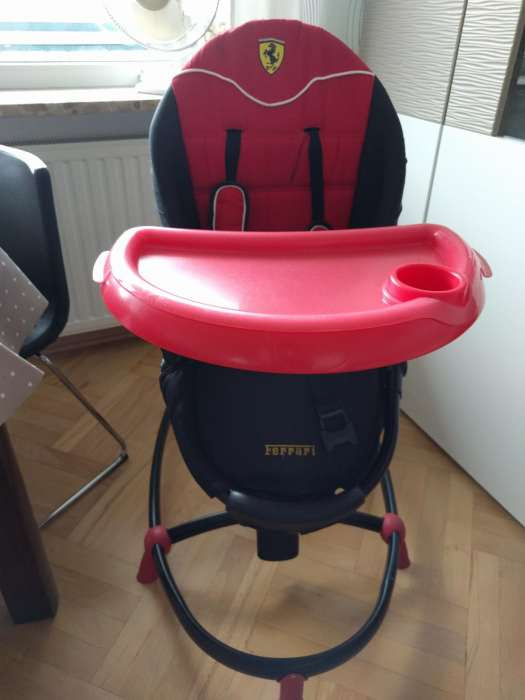 Ferrari krzesełko do karmienia, fotelik 
