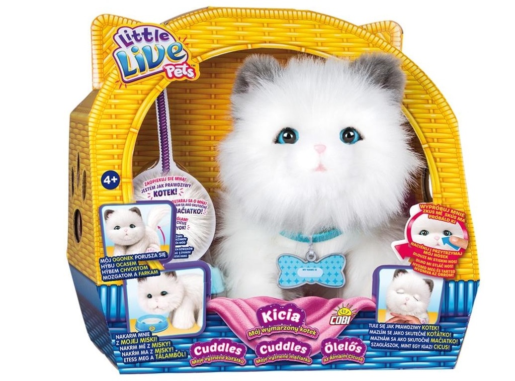 Little Live Pets KICIA KOTEK TULUŚ Cobi TV