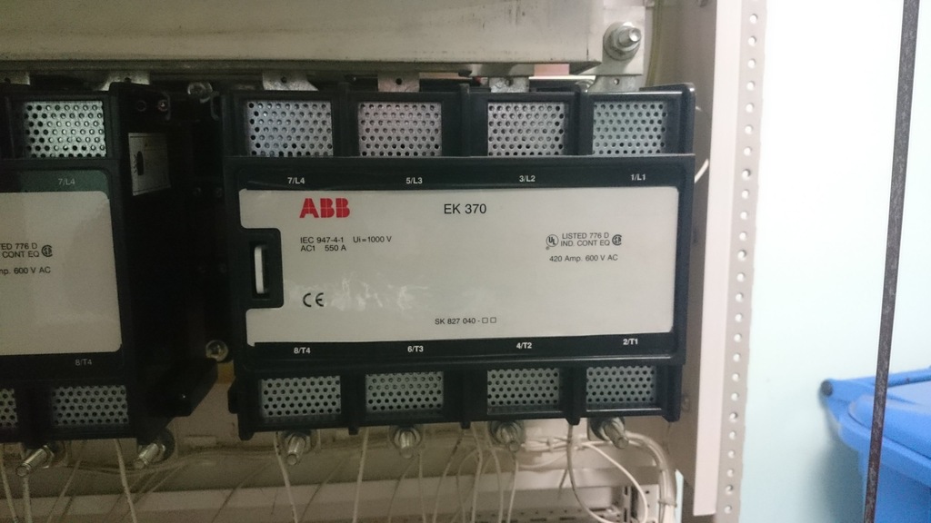 Stycznik EK 370 ,550A firmy ABB