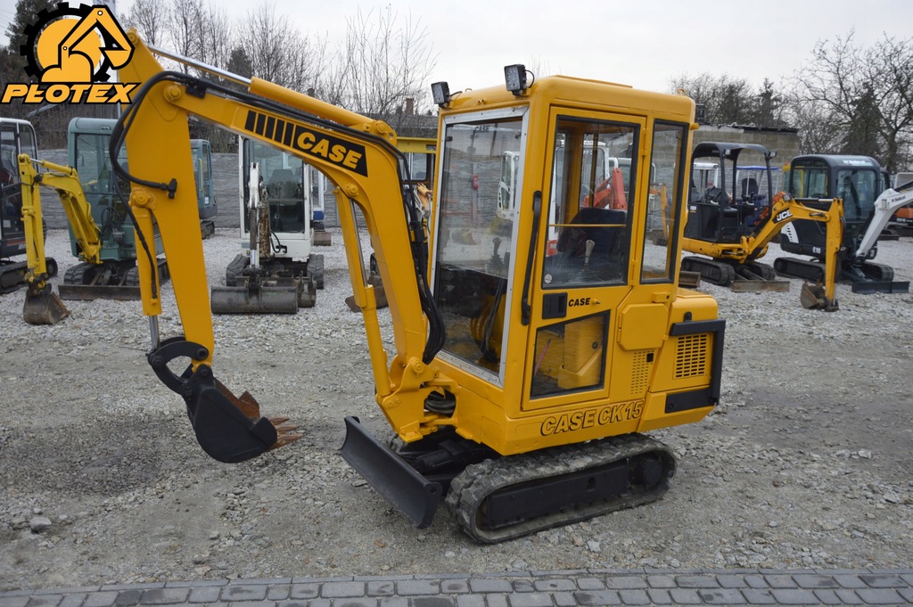 Minikoparka CASE CK15 1500kg BRUTTO 1997 OKAZJA