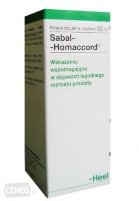 Heel-Sabal - Homaccord, krople doustne, 30 ml