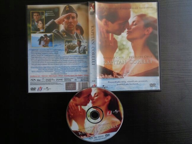 DVD - KAPITAN CORELLI stan +bdb