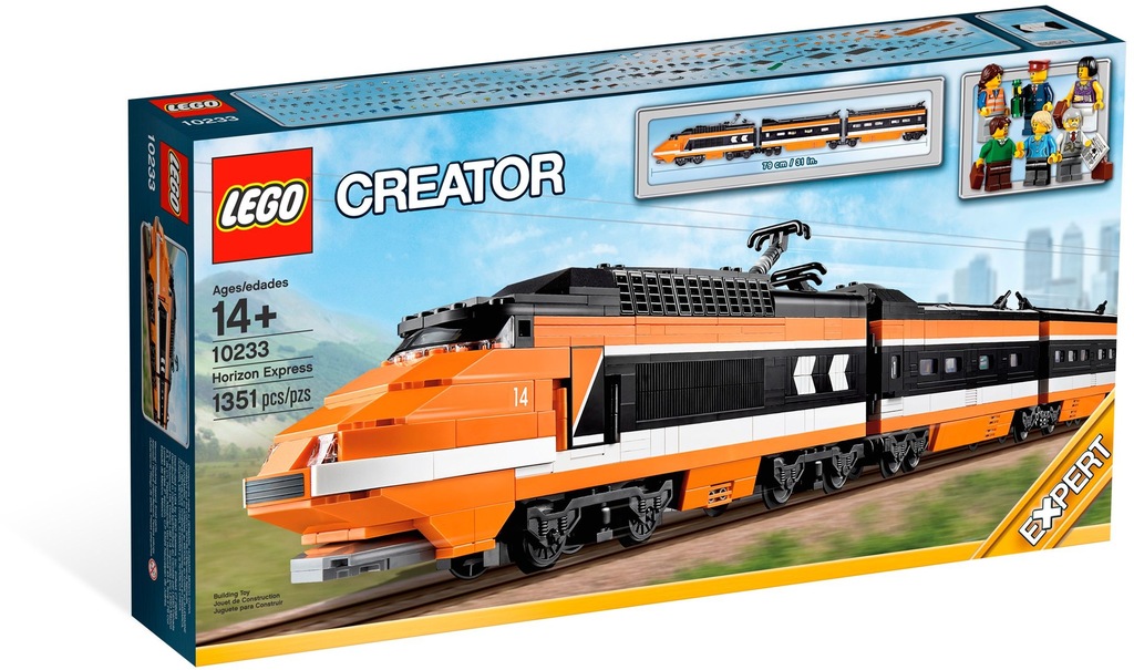 LEGO 10233 HORIZON EXPRESS TGV POCIĄG CREATOR W-WA
