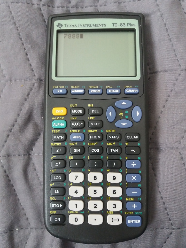 Kalkulator graficzny Texas Instruments TI 83 Plus 