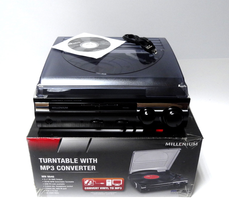 GRAMOFON Z MP3 MILLENIUM MN9946 NIE UŻYWANY!
