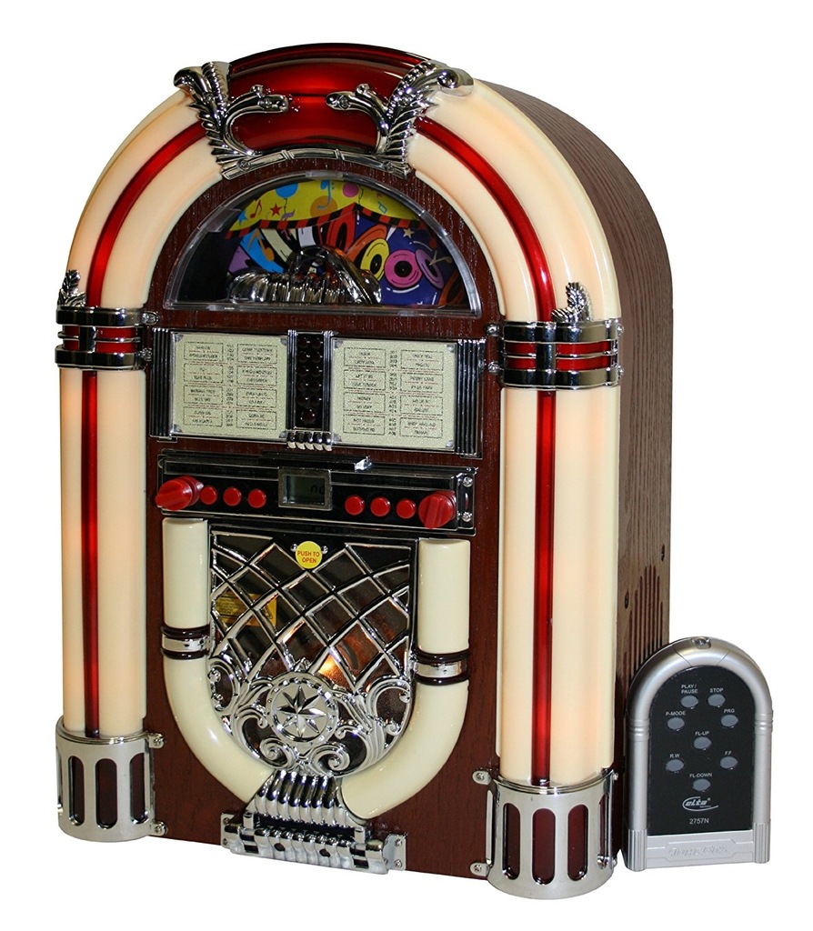 SZAFA GRAJĄCA CD TUNER FM AM ELTA 2751 JUKEBOX
