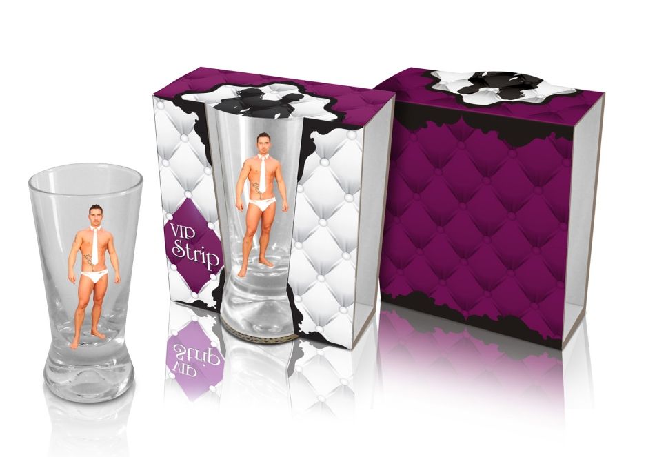 Szklanka do piwa VIP STRIP MEN III 0,5 l