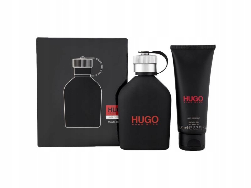 ZESTAW HUGO BOSS JUST DIFFERENT EDT 125ML +ŻEL 100 7016796278