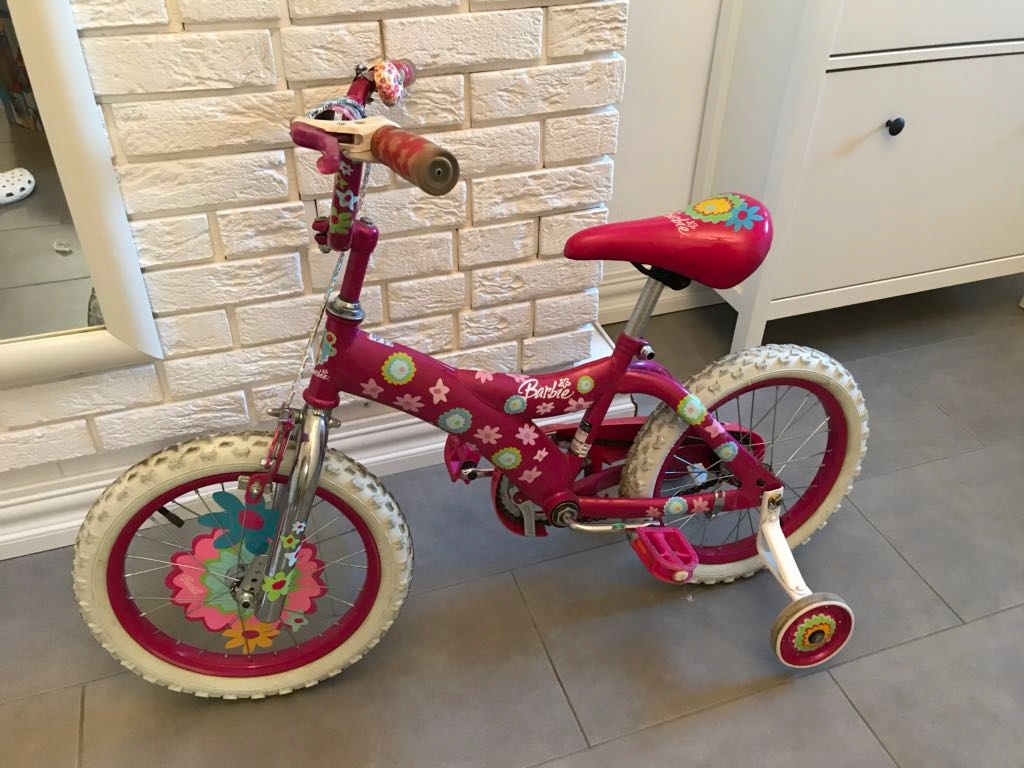 Rower dziecięcy rowerek BARBIE dla dzieci