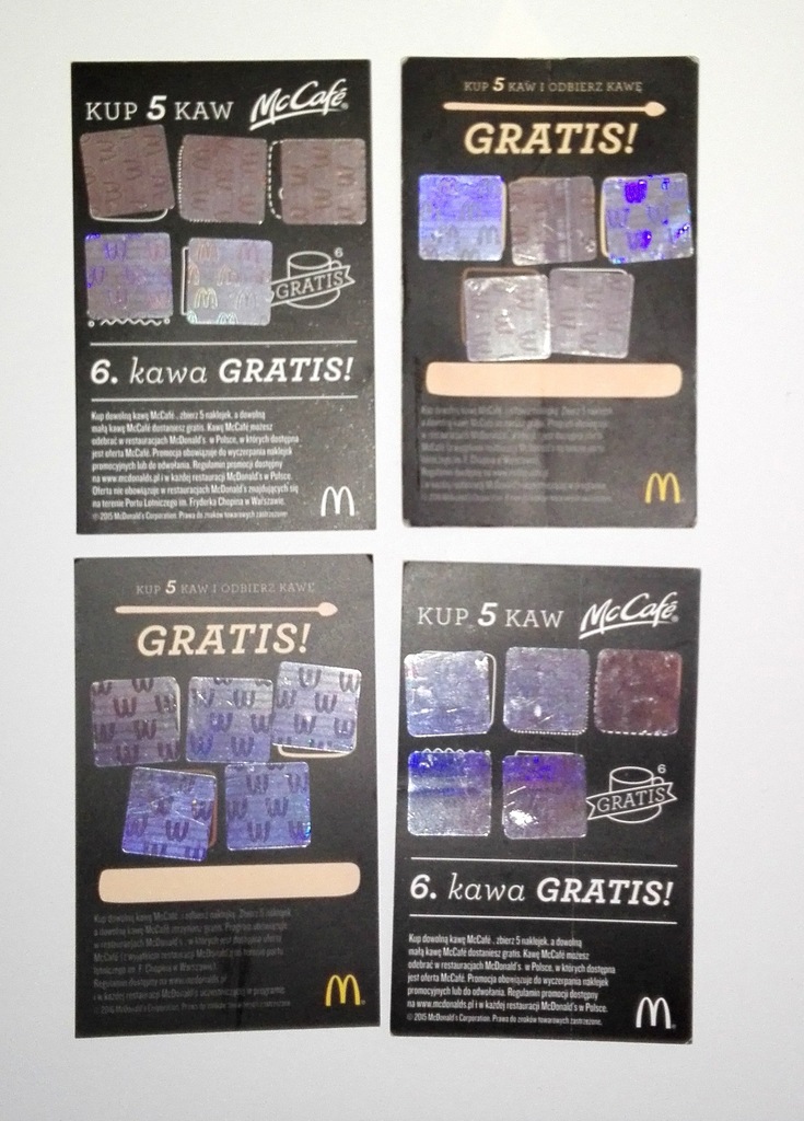 Kupony na kawę do McDonald`s. Kupisz 10 - 1 GRATIS