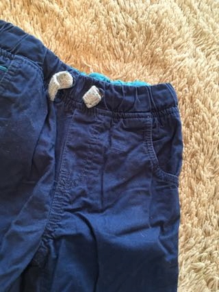 Cool club SMYK granatowe spodnie jak jeansy 122