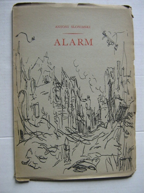 Antoni Słonimski ALARM Londyn 1943 il. Topolski
