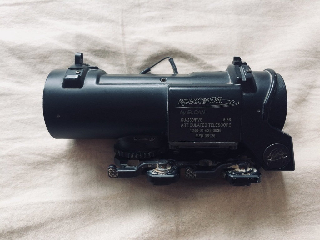 Luneta ELCAN Specter DR 4x z oznaczeniami- replika