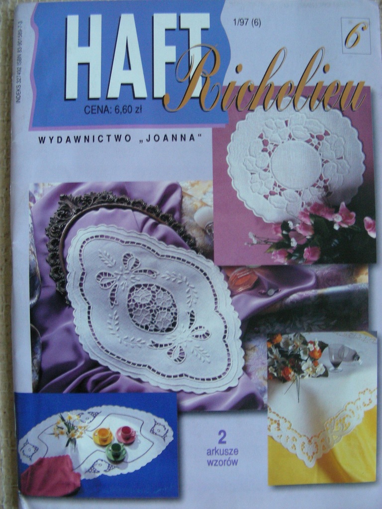 HAFT RICHELIEU - WYDAWNICTWO "JOANNA"- 6