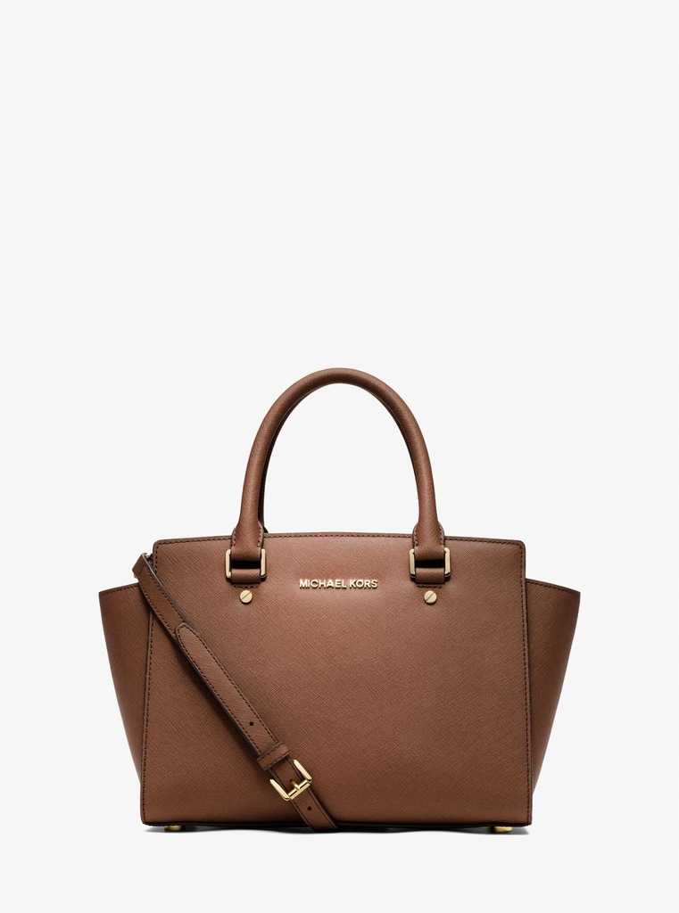 Michael Kors Selma Large Saffiano Leather Satchel