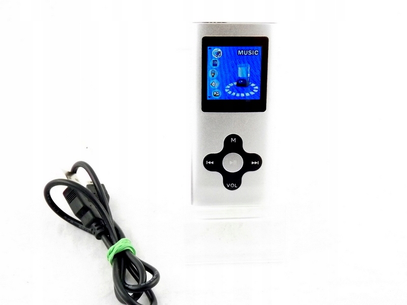 YARVIK FUNKICK ODTWARZACZ MP3/MP4 -4 GB- SREBRNY