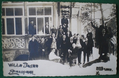 TATRY ZAKOPANE Willa Jasna - 1929 r