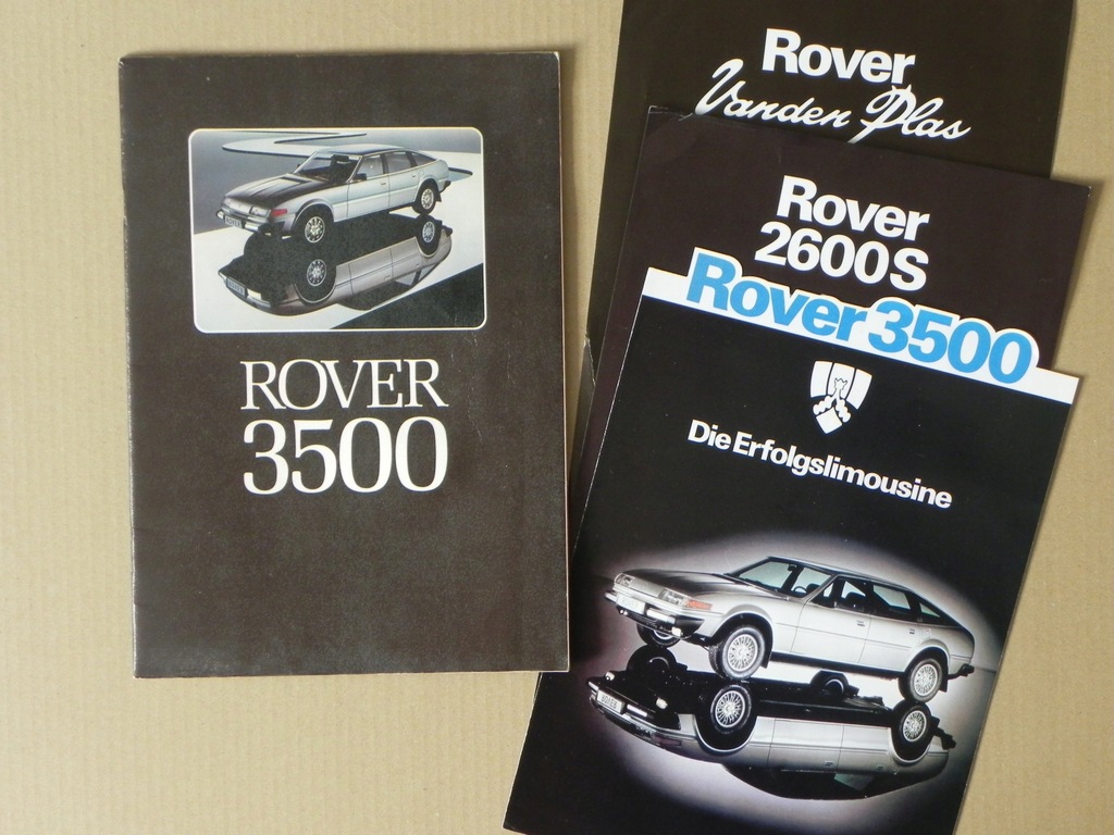 ROVER SD1 - 3500 / 2600S / VANDEN PLAS - lata 70.