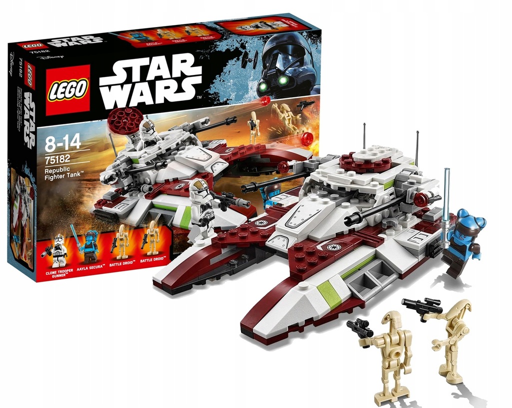 LEGO STAR WARS 75182 CZOŁG BOJOWY REPUBLIKI OKAZJA
