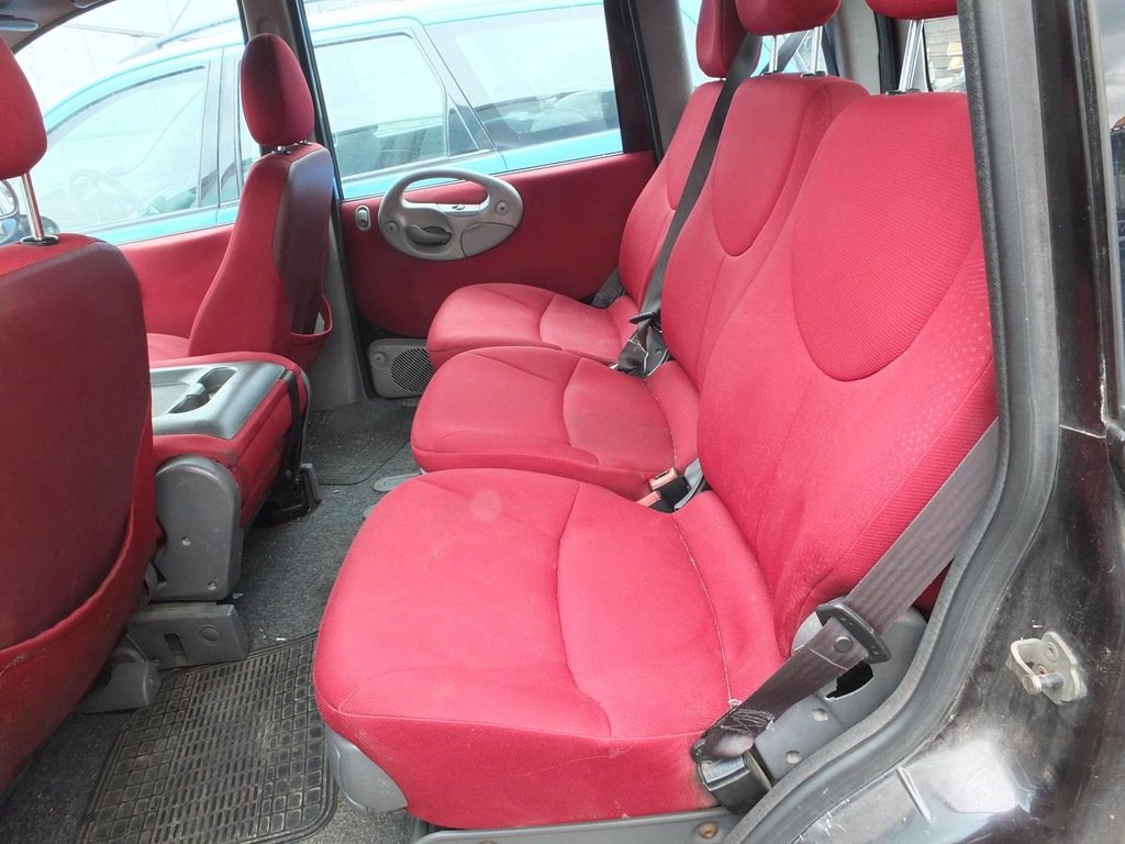 Fiat Multipla I 1.6 16V FOTELE CZERWONE