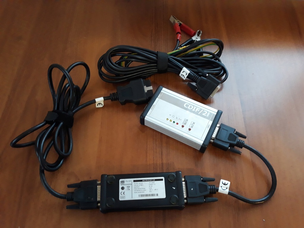 CDIF 2 Mini Multiplekser Can Kabel OBD+uniwersalny