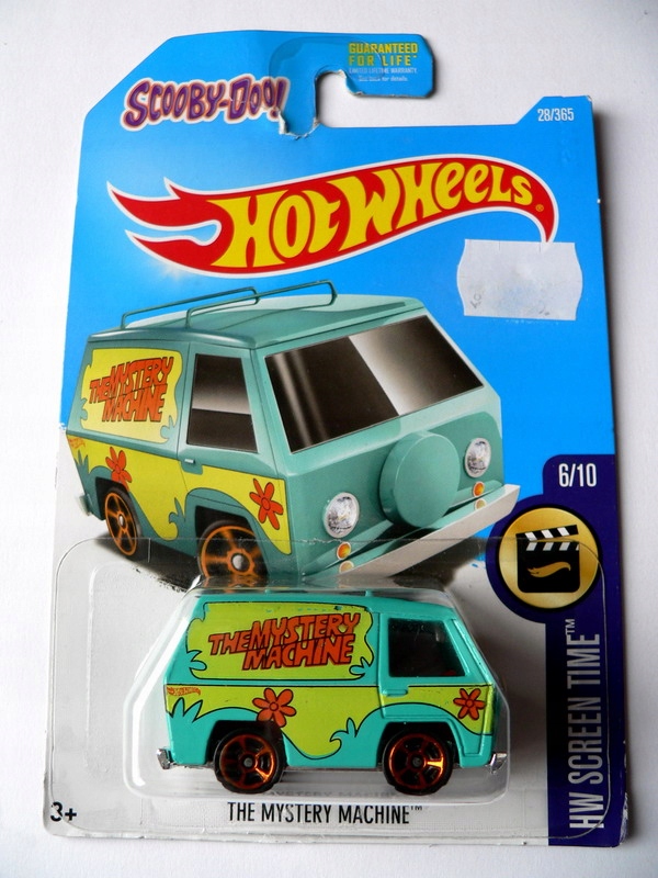 hot wheels scooby doo van