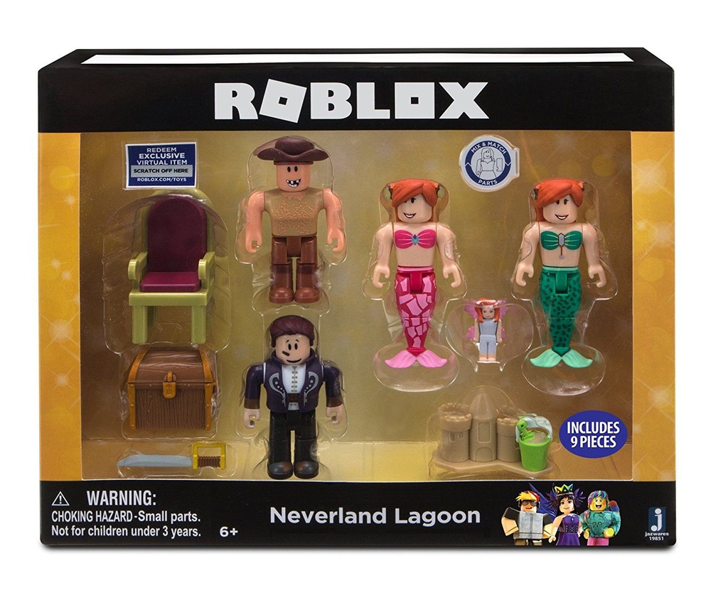 Roblox Figurki Neverland Lagoon I Akcesoria - roblox figurka z gry figurki dla dzieci allegropl