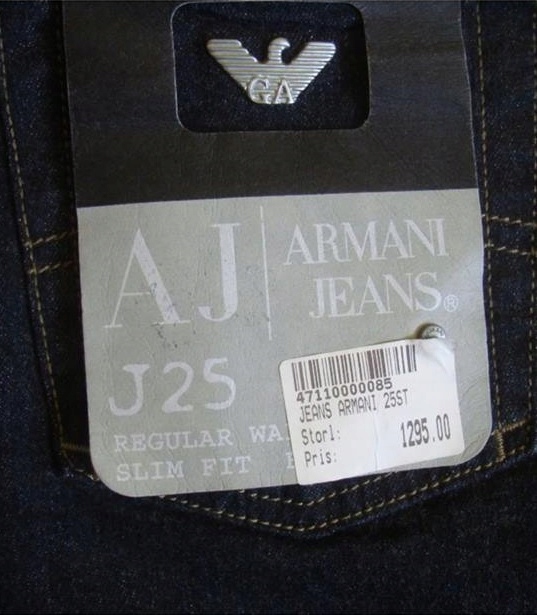 Armani comfort fit jeansy damskie roz 27 nowe