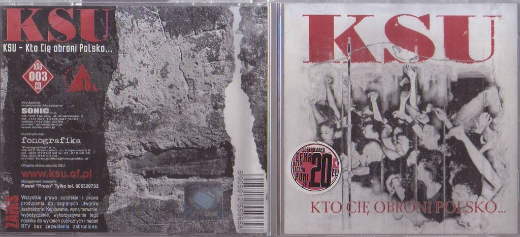 KSU - Kto cię obroni Polsko... /CD