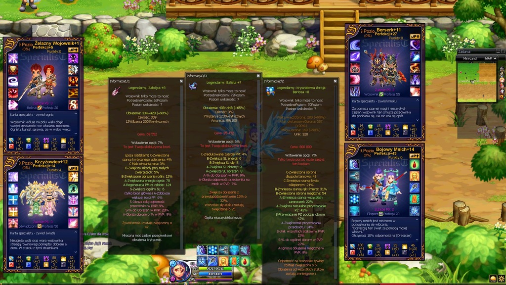Nostale Avalon Wojownik 85lvl - FULL EQ, SP +11-14