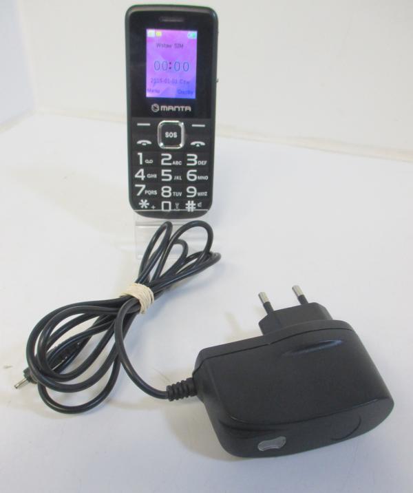 Z KLAWIATURĄ TELEFON DLA SENIORA MANTA TEL1707