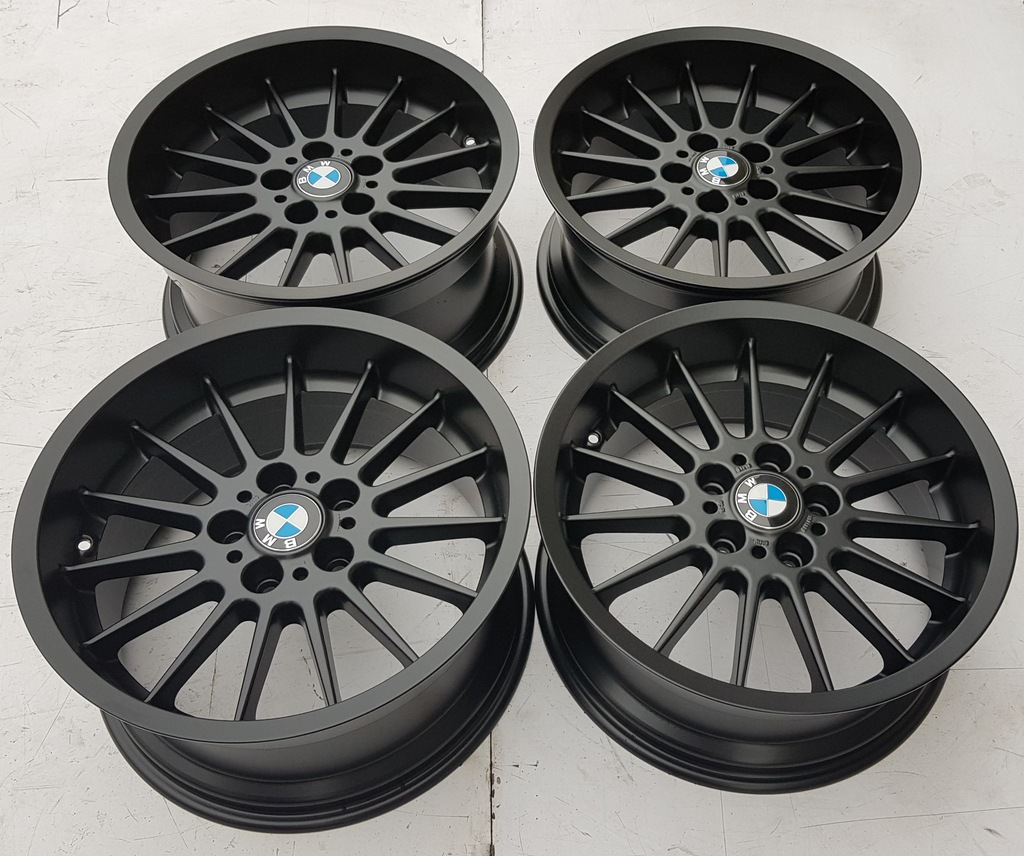 BMW 7 E38 ORYGINALNE FELGI 18'' CZARNY MAT F-VAT