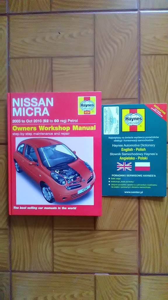 Nissan Micra K12 (2003 - 2010) Instrukcja napraw