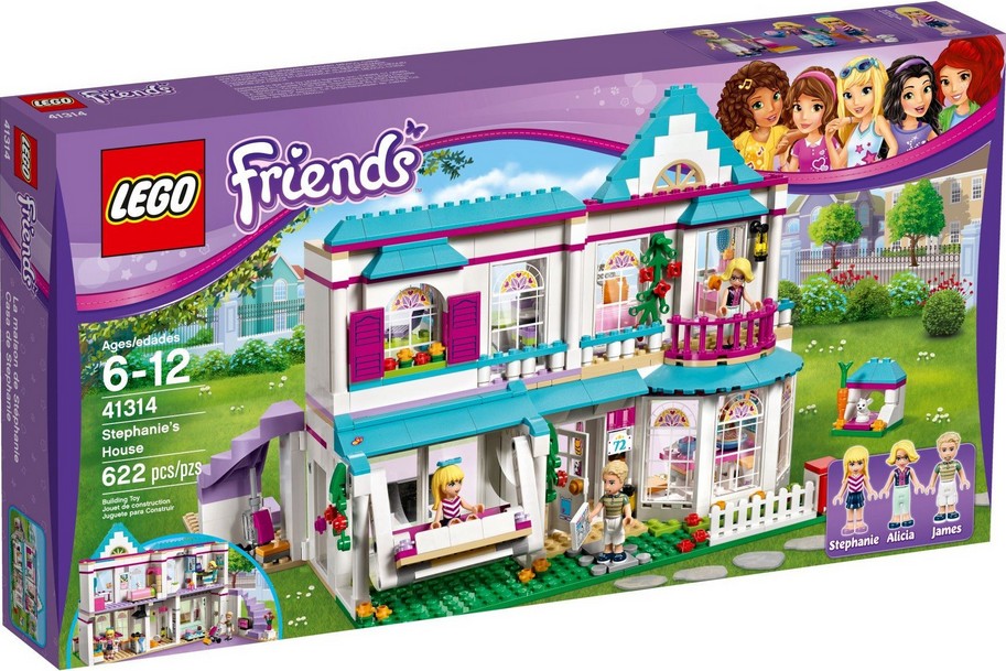 KLOCKI LEGO FRIENDS 41314 WIELKI DOM STEPHANIE WAW